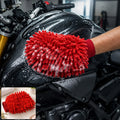 Microfiber Chenille Wash Glove for Bike Cleaning