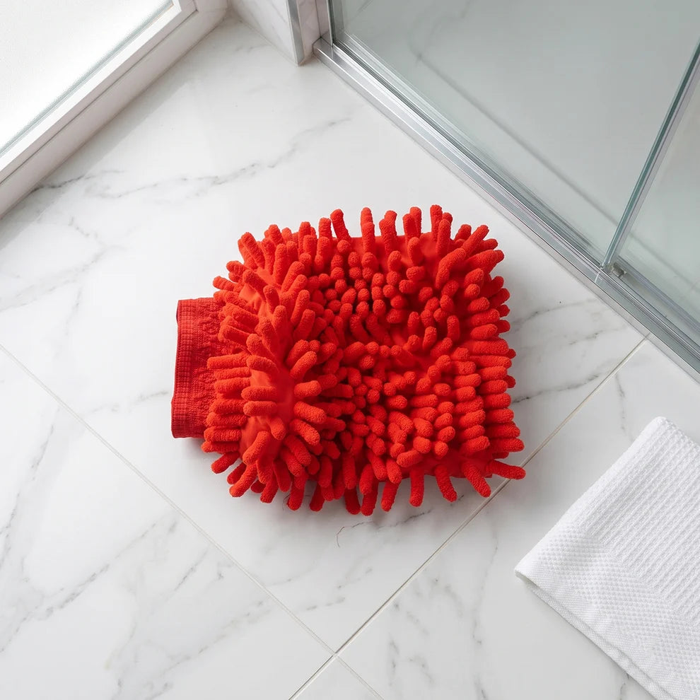 Microfiber Chenille Wash Glove for Bike Cleaning